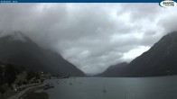 Archiv Foto Webcam Achensee: Pertisau Hochsteg 17:00