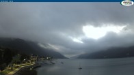 Archived image Webcam Pertisau at Achensee - footbridge 05:00