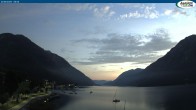 Archived image Webcam Pertisau at Achensee - footbridge 05:00