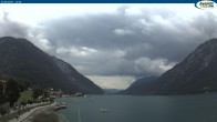 Archived image Webcam Pertisau at Achensee - footbridge 11:00