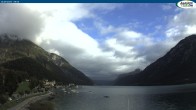 Archiv Foto Webcam Achensee: Pertisau Hochsteg 08:00