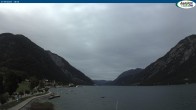 Archived image Webcam Pertisau at Achensee - footbridge 17:00