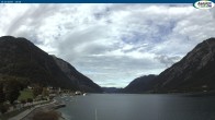 Archived image Webcam Pertisau at Achensee - footbridge 09:00