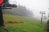 Archived image Webcam Černá Hora Chairlift 09:00