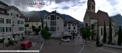 Archived image Webcam Marling - Church Square 17:00