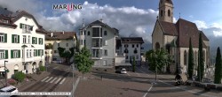 Archived image Webcam Marling - Church Square 08:00