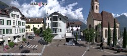 Archived image Webcam Marling - Church Square 10:00