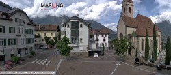 Archived image Webcam Marling - Church Square 13:00