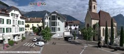Archiv Foto Webcam Kirchenplatz Marling 09:00