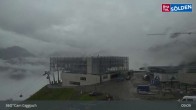Archiv Foto Webcam Sölden: Bergstation Giggijochbahn 08:00