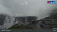 Archiv Foto Webcam Sölden: Bergstation Giggijochbahn 16:00