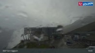 Archiv Foto Webcam Sölden: Bergstation Giggijochbahn 18:00