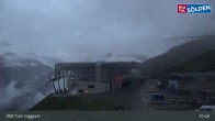 Archiv Foto Webcam Sölden: Bergstation Giggijochbahn 20:00