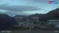 Archived image Webcam Top of the Giggijoch Cable Car 00:00