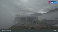 Archiv Foto Webcam Sölden: Bergstation Giggijochbahn 08:00