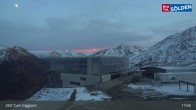 Archiv Foto Webcam Sölden: Bergstation Giggijochbahn 02:00