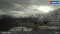 Archiv Foto Webcam Sölden: Bergstation Giggijochbahn 08:00