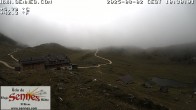 Archiv Foto Webcam Sennes Hütte in Südtirol 09:00