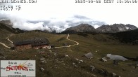 Archiv Foto Webcam Sennes Hütte in Südtirol 15:00
