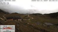Archiv Foto Webcam Sennes Hütte in Südtirol 08:00