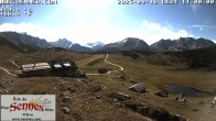 Archiv Foto Webcam Sennes Hütte in Südtirol 10:00