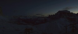 Archiv Foto Webcam Col Rodella Panorama 05:00