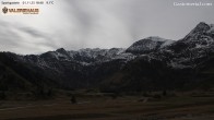 Archiv Foto Webcam Valeriehaus Sportgastein 17:00