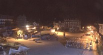Archiv Foto Webcam Place d&#39;Auron 23:00