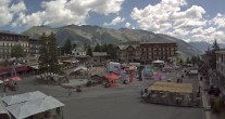 Archiv Foto Webcam Place d&#39;Auron 11:00