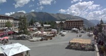 Archived image Webcam Alpes Maritimes - Place d&#39;Auron 11:00