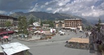 Archived image Webcam Alpes Maritimes - Place d&#39;Auron 15:00