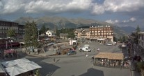Archived image Webcam Alpes Maritimes - Place d&#39;Auron 17:00