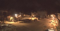 Archiv Foto Webcam Place d&#39;Auron 23:00
