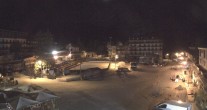 Archiv Foto Webcam Place d&#39;Auron 03:00