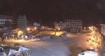 Archived image Webcam Alpes Maritimes - Place d&#39;Auron 23:00