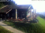 Archiv Foto Webcam Kleinwalsertal: Sonna Alp - Zafernalift 07:00