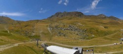 Archiv Foto Webcam Grand Tourmalet - Pisten Grenouilles, Espade und Béarnais 13:00