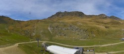 Archiv Foto Webcam Grand Tourmalet - Pisten Grenouilles, Espade und Béarnais 13:00