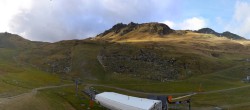 Archiv Foto Webcam Grand Tourmalet - Pisten Grenouilles, Espade und Béarnais 15:00