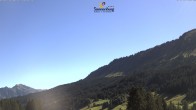 Archived image Webcam Hotel Sonnenburg - Nebelhorn 09:00