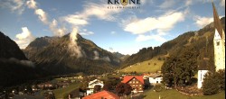 Archiv Foto Webcam Hotel Alte Krone, Mittelberg 07:00