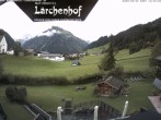 Archived image Webcam Lärchenhof Naturhotel 09:00