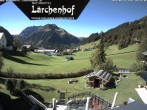 Archived image Webcam Lärchenhof Naturhotel 09:00