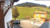 Archived image Webcam Elisabeth Guesthouse, Hirschegg 09:00