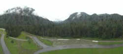 Archiv Foto Webcam Biathlonstadion Ruhpolding: Panorama Chiemgau Arena 11:00