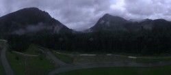 Archiv Foto Webcam Biathlonstadion Ruhpolding: Panorama Chiemgau Arena 19:00