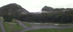 Archiv Foto Webcam Biathlonstadion Ruhpolding: Panorama Chiemgau Arena 08:00