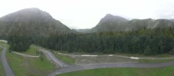 Archiv Foto Webcam Biathlonstadion Ruhpolding: Panorama Chiemgau Arena 10:00