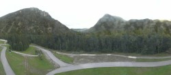 Archiv Foto Webcam Biathlonstadion Ruhpolding: Panorama Chiemgau Arena 07:00