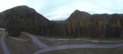 Archiv Foto Webcam Biathlonstadion Ruhpolding: Panorama Chiemgau Arena 15:00